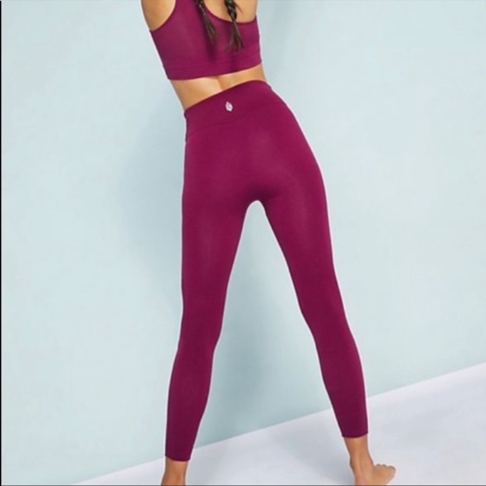 Free People Movement Sculpt Leggings in Purple Potion